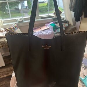 Kate Spade Black/Leopard Print Handbag